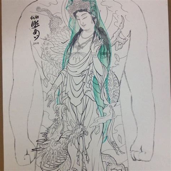 騎龍観音の刺青が持つ深い意味と象徴をひもとく